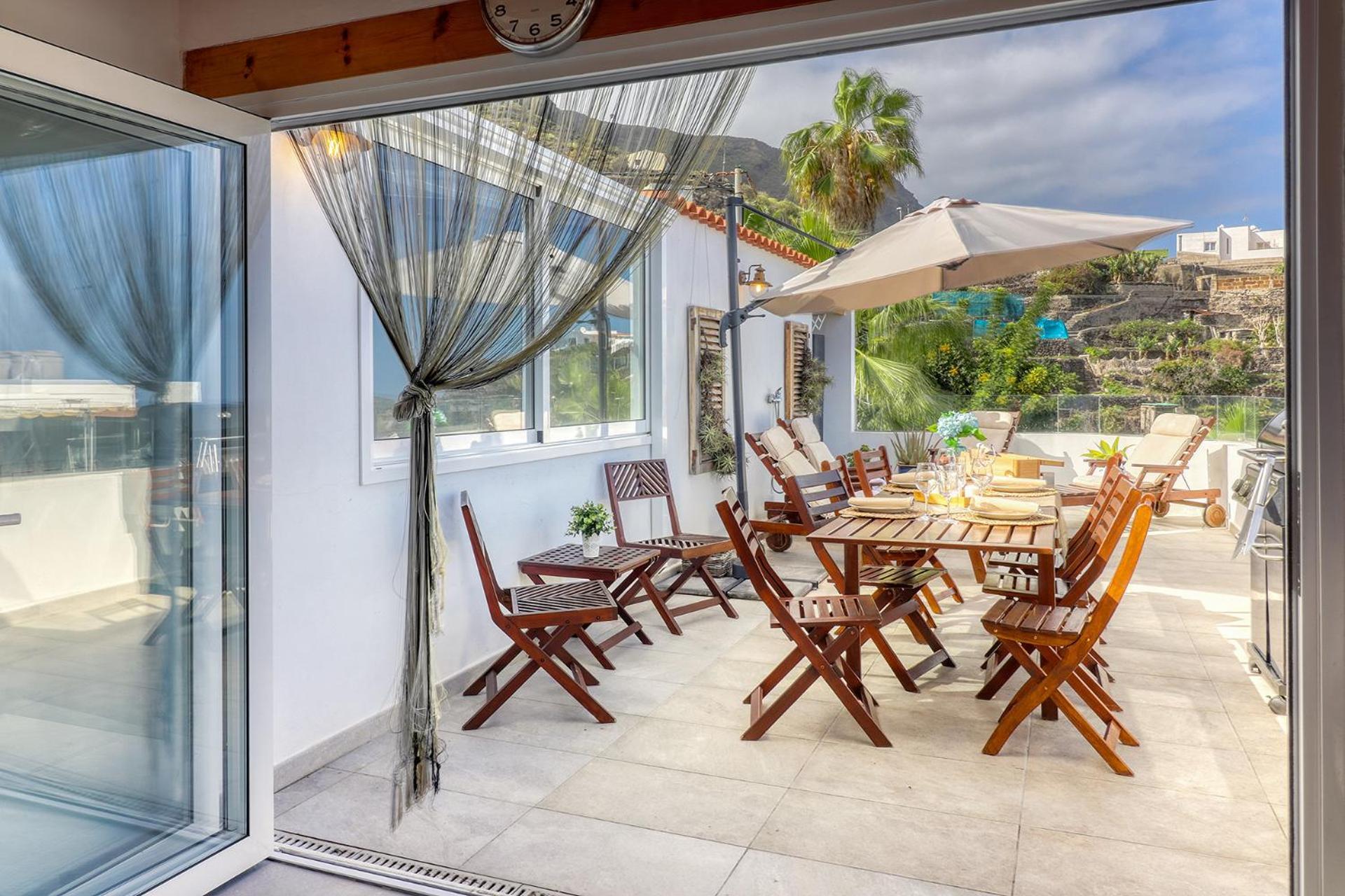 Big Terraced House, 100M To The Beach, With Bbq And Sea View Guincho  Экстерьер фото